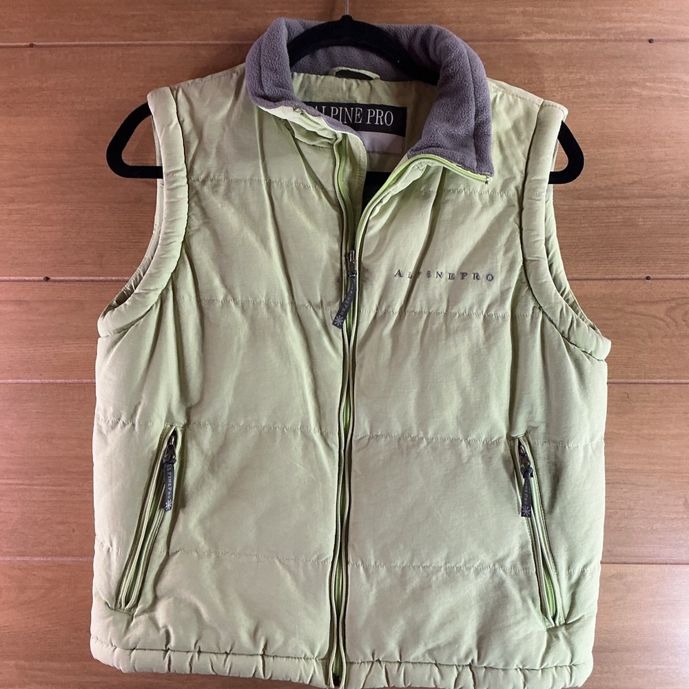 Alpine Pro Women’s Large Green and Grey Outerwear Ski Vest